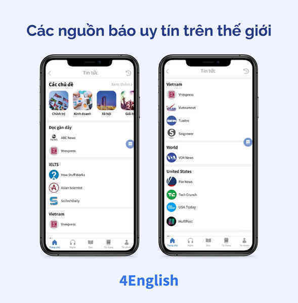 Ứng dụng "Make in Vietnam" giúp bạn vừa đọc báo vừa học tiếng Anh một công đôi việc