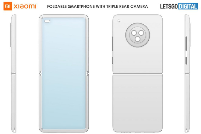 Xiaomi đang phát triển Mi MIX Flip với thiết kế gập vỏ sò, cạnh tranh Galaxy Z Flip? - Ảnh 2. Xiaomi đang phát triển Mi MIX Flip với thiết kế gập vỏ sò, cạnh tranh Galaxy Z Flip? - Ảnh 2.