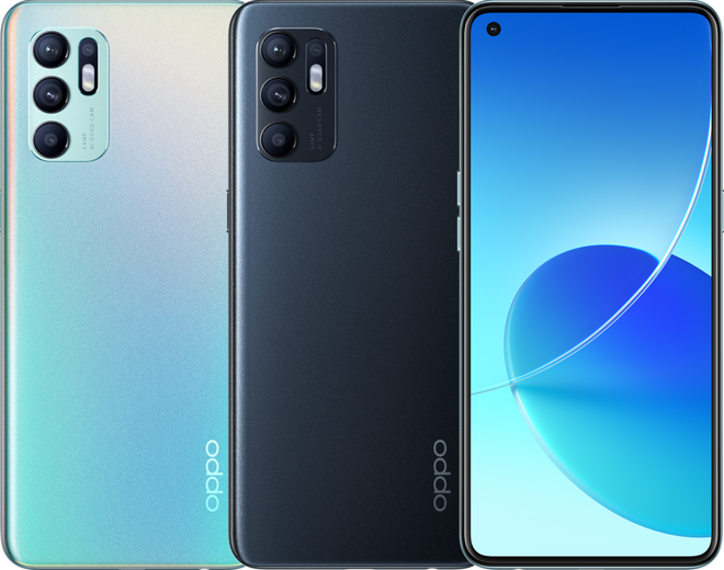 OPPO Reno6 4G ra mắt: Snapdragon 720G, 3 camera sau 64MP, sạc nhanh 50W, giá 8.3 triệu đồng