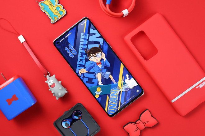 OPPO ra mắt Reno 6 Pro+ phiên bản Thám tử lừng danh Conan - Ảnh 4. OPPO ra mắt Reno 6 Pro+ phiên bản Thám tử lừng danh Conan - Ảnh 4.