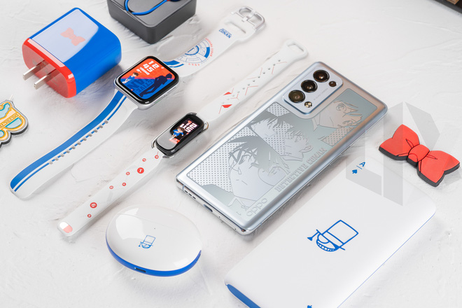OPPO ra mắt Reno 6 Pro+ phiên bản Thám tử lừng danh Conan - Ảnh 6. OPPO ra mắt Reno 6 Pro+ phiên bản Thám tử lừng danh Conan - Ảnh 6.