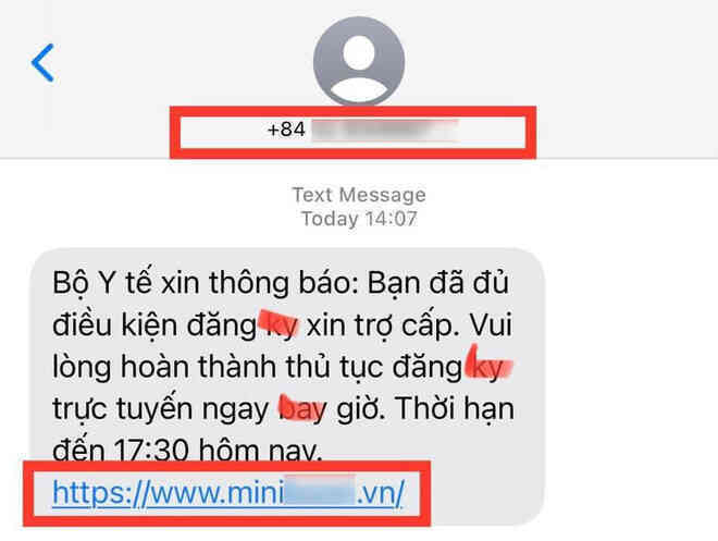 Giả mạo website đăng ký tiêm chủng của Bộ Y tế để đánh cắp tài khoản ngân hàng