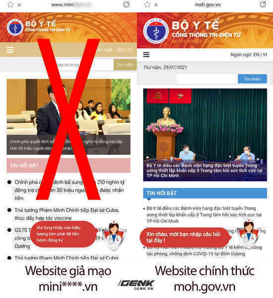 Giả mạo website đăng ký tiêm chủng của Bộ Y tế để đánh cắp tài khoản ngân hàng - Ảnh 2.