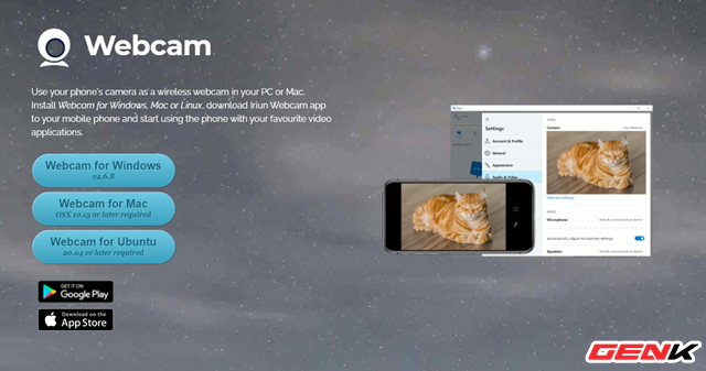 Hướng dẫn sử dụng điện thoại làm webcam cho PC, dù bạn dùng Android hay iOS - Ảnh 2. Hướng dẫn sử dụng điện thoại làm webcam cho PC, dù bạn dùng Android hay iOS - Ảnh 2.