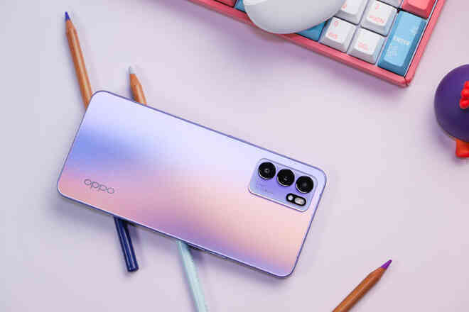 OPPO Reno6 có thêm tuỳ chọn màu tím mới, giá không đổi - Ảnh 3. OPPO Reno6 có thêm tuỳ chọn màu tím mới, giá không đổi - Ảnh 3.