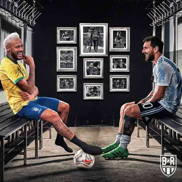 Fan bóng đá chào đón trận chung kết Argentina vs Brazil ở Copa America