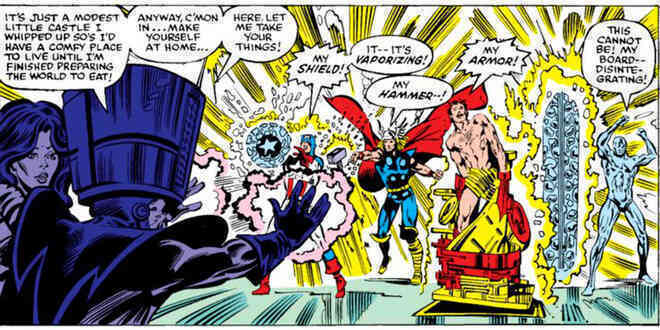 Nhưng nhân vật đã từng phá vỡ được chiếc khiên của Captain America là ai?
