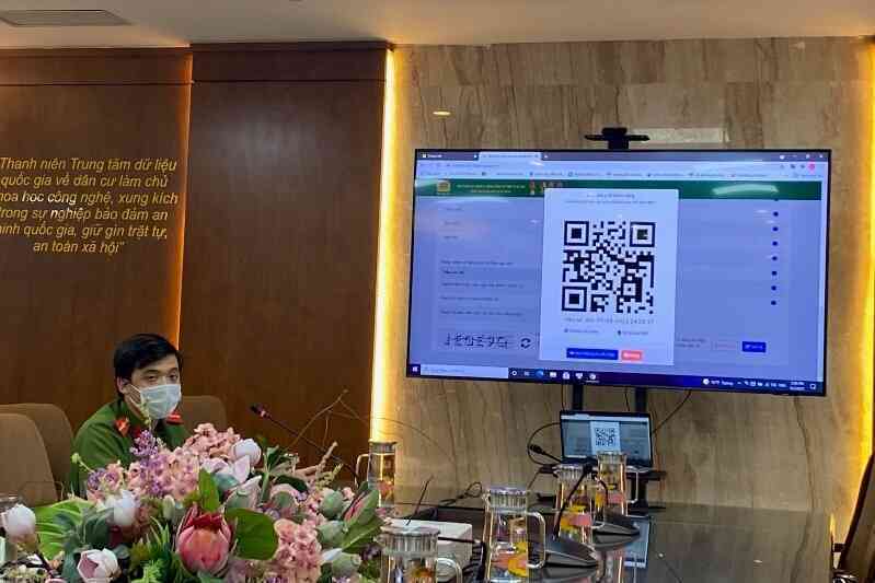 Hướng dẫn lấy mã QR di chuyển nội địa
