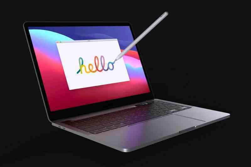 Lộ diện mô hình MacBook Pro với khay chứa bút cảm ứng Lộ diện mô hình MacBook Pro với khay chứa bút cảm ứng
