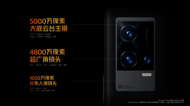 iQOO 8 và 8 Pro ra mắt: Màn hình OLED E5 đầu tiên, Snapdragon 888+, sạc nhanh 120W, giá từ 13.4 triệu đồng - Ảnh 4. iQOO 8 và 8 Pro ra mắt: Màn hình OLED E5 đầu tiên, Snapdragon 888+, sạc nhanh 120W, giá từ 13.4 triệu đồng - Ảnh 4.