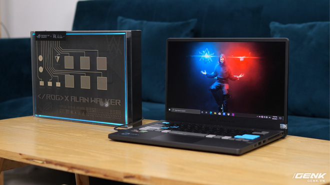 Cận cảnh laptop ASUS ROG Zephyrus G14 phiên bản hợp tác với DJ Alan Walker giá gần 50 triệu đồng