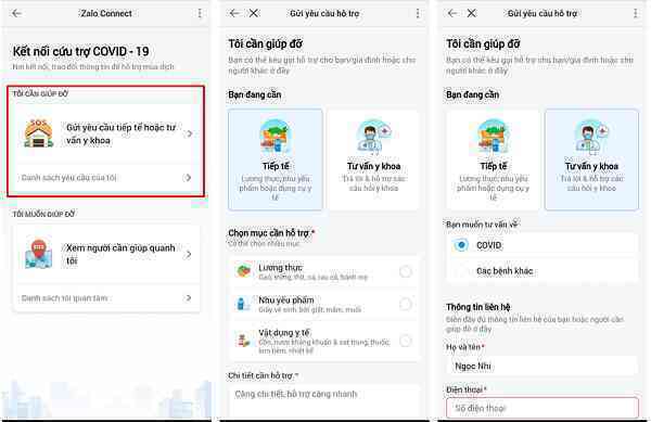 Tính năng hỗ trợ người khó khăn do dịch bệnh Zalo Connect đã mở tại 20 tỉnh thành