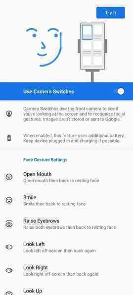 Android 12 sẽ cho phép người dùng điều khiển điện thoại bằng cử chỉ của mắt và miệng - Ảnh 2. Android 12 sẽ cho phép người dùng điều khiển điện thoại bằng cử chỉ của mắt và miệng - Ảnh 2.