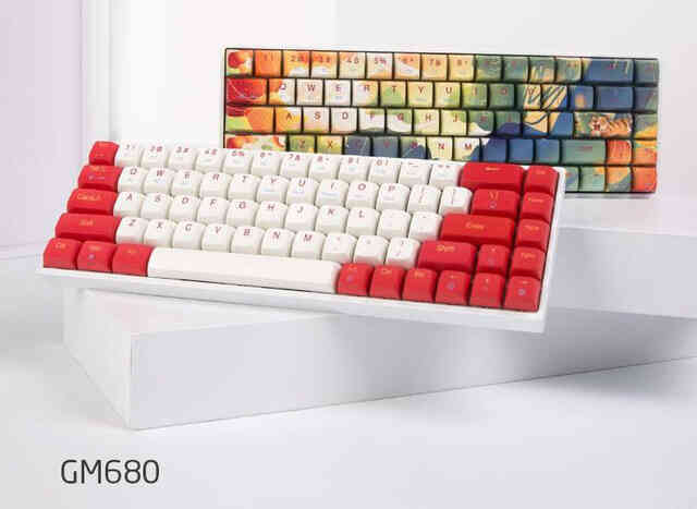 Bàn phím cơ không dây Newmen GM680, nhỏ gọn, độc đáo, thời thượng, phong cách Á Đông - Ảnh 2. Bàn phím cơ không dây Newmen GM680, nhỏ gọn, độc đáo, thời thượng, phong cách Á Đông - Ảnh 2.