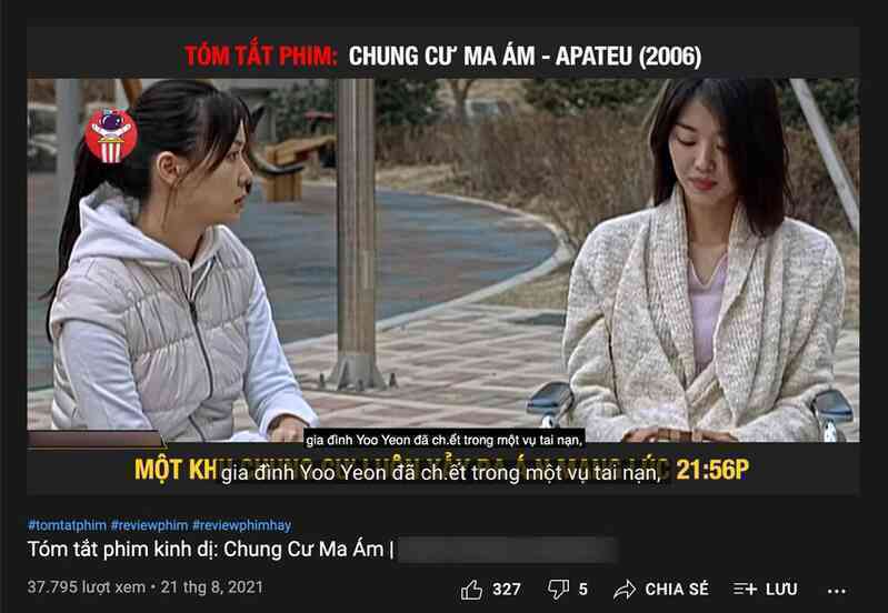 Những kênh tóm tắt phim vi phạm bản quyền tại Việt Nam ảnh 1 Nhung kenh tom tat phim vi pham ban quyen tai Viet Nam anh 1