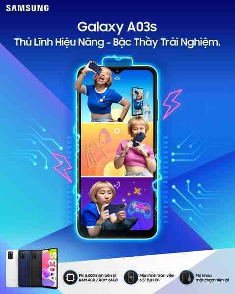 Samsung ra mắt smartphone giá rẻ mới: Helio P35, pin 5000mAh, giá từ 3.1 triệu đồng