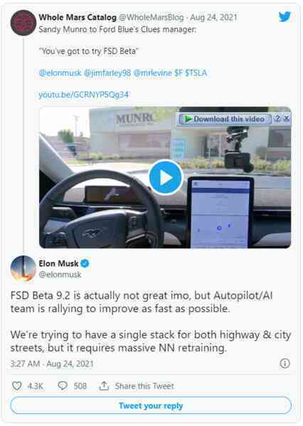 Là tính năng đặc biệt nhất trên xe Tesla, nhưng khả năng tự lái FSD lại bị Elon Musk thẳng thắn chê bai - Ảnh 1.