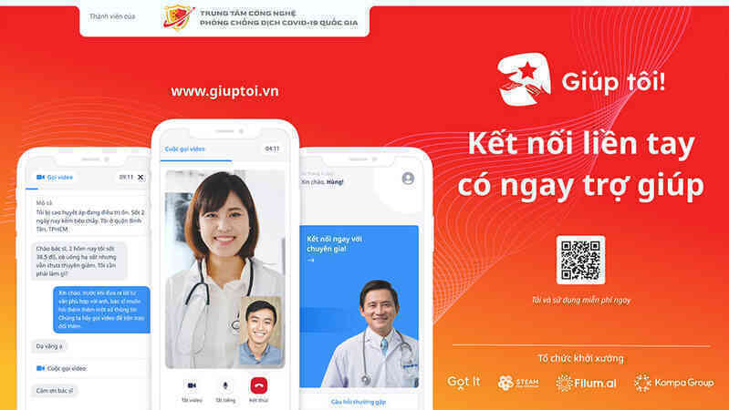 Ra mắt “Giúp tôi!”, kênh tư vấn y tế miễn phí cho người bị ảnh hưởng bởi Covid-19