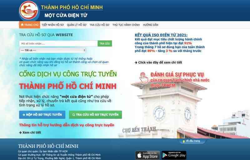 TP.HCM đặt mục tiêu đưa 100% thủ tục hành chính lên trực tuyến