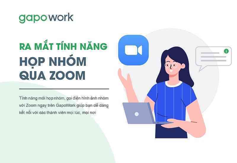 GapoWork ra mắt tính năng họp nhóm online Zoom cho doanh nghiệp, tổ chức giáo dục và trường học