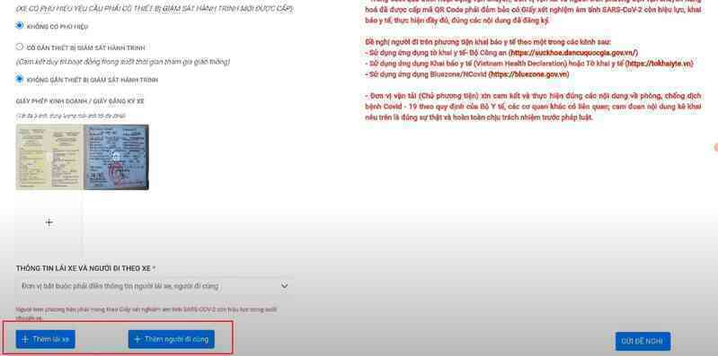 Hướng dẫn đăng ký mã QR phương tiện vận tải mùa dịch