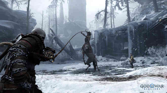 Sony công bố trailer đầu tiên giới thiệu lối chơi của God of War Ragnarök: chiến tranh sắp nhấn chìm Cửu Giới trong băng và lửa! - Ảnh 3.