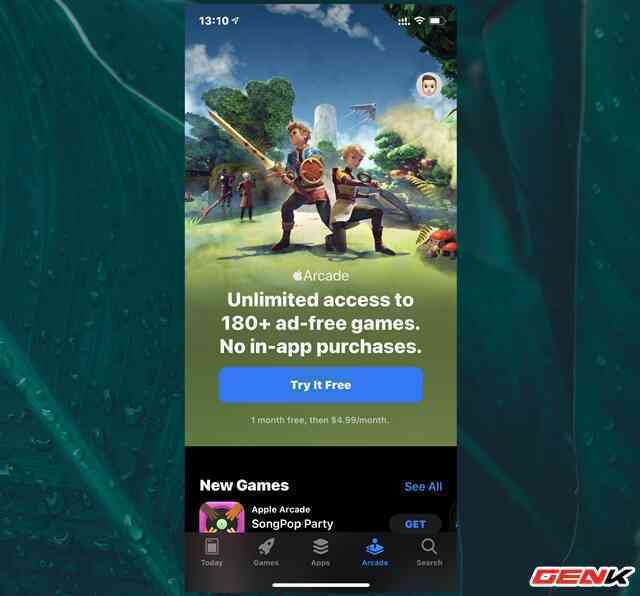 Cách đăng ký và trải nghiệm kho game độc quyền của Apple trên iPhone - Ảnh 4. Cách đăng ký và trải nghiệm kho game độc quyền của Apple trên iPhone - Ảnh 4.