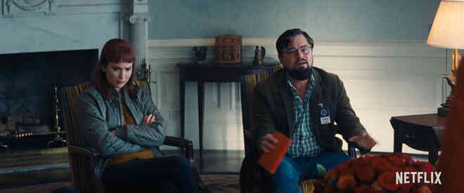 Netflix tung trailer cho Dont Look Up, bom tấn quy tụ dàn cast siêu khủng: Leo DiCaprio, Jennifer Lawrence, Timothee Chalamet và Chris Evans - Ảnh 2. Netflix tung trailer cho Dont Look Up, bom tấn quy tụ dàn cast siêu khủng: Leo DiCaprio, Jennifer Lawrence, Timothee Chalamet và Chris Evans - Ảnh 2.