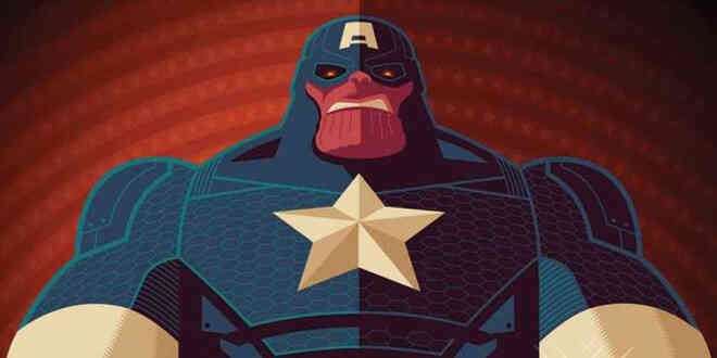 Sẽ ra sao nếu Thanos trở thành Captain America, kết hợp với Darkseid hay trở thành một vị vua già? - Ảnh 1. Sẽ ra sao nếu Thanos trở thành Captain America, kết hợp với Darkseid hay trở thành một vị vua già? - Ảnh 1.