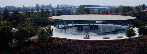  Cận cảnh Apple Park: Văn phòng đẹp nhất thế giới trị giá 5 tỷ USD, nơi tổ chức buổi ra mắt iPhone 13 đêm nay! - Ảnh 4.