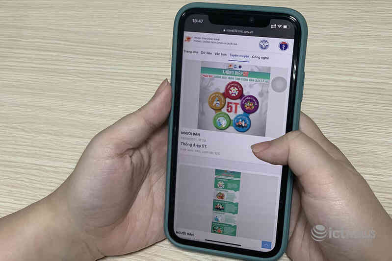 Nhắn tin cung cấp Cẩm nang điện tử phòng chống Covid-19 tới hơn 11.000 huyện, xã