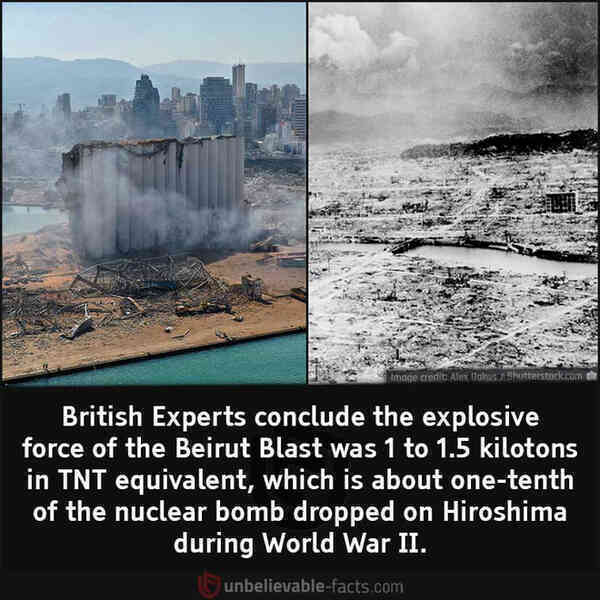 Những sự thật bất ngờ về Vụ nổ Beirut