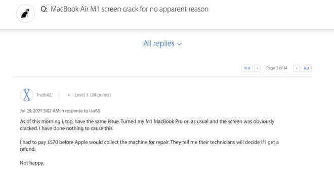 Apple bị kiện tập thể với cáo buộc tiếp thị gian dối và lừa đảo đối với các vấn đề về màn hình của MacBook M1 - Ảnh 2.