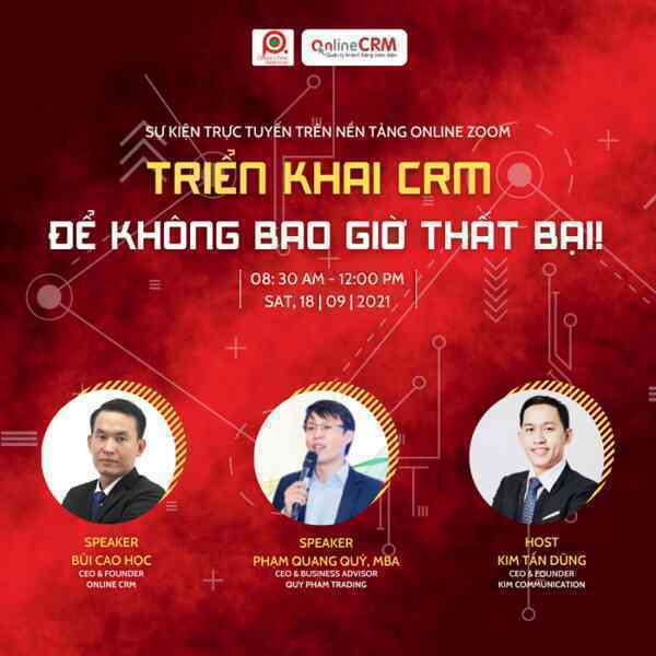 Triển khai CRM - thành bại tại người dẫn đường!