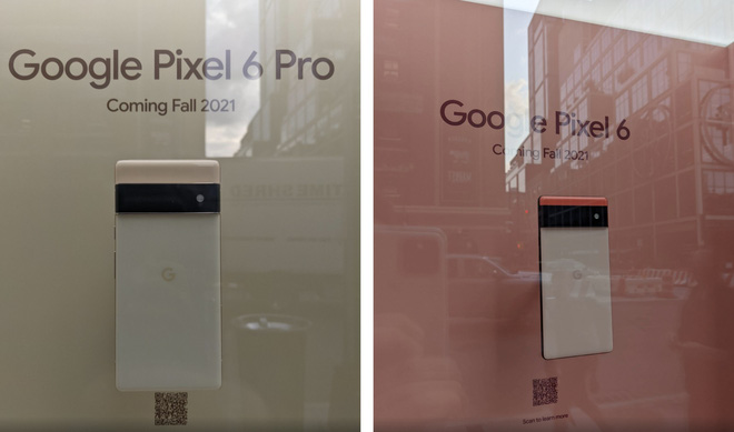 Google show hàng Pixel 6 và Pixel 6 Pro tại New York, chỉ cho ngắm, không cho chạm