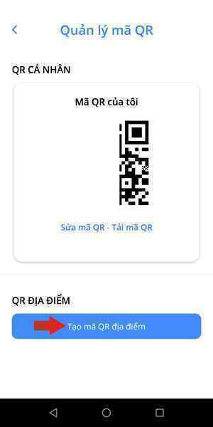 Hướng dẫn tạo mã QR địa điểm trên điện thoại