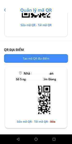 Hướng dẫn tạo mã QR địa điểm trên điện thoại
