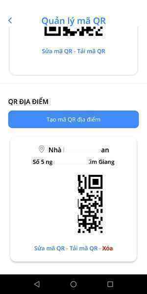 Hướng dẫn tạo mã QR địa điểm trên điện thoại