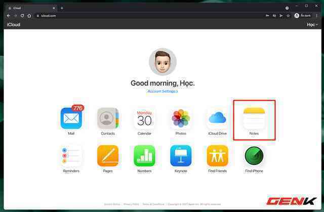 4 Cách dễ dàng để truy cập và chỉnh sửa các tài liệu Apple Notes trên Windows - Ảnh 9. 4 Cách dễ dàng để truy cập và chỉnh sửa các tài liệu Apple Notes trên Windows - Ảnh 9.