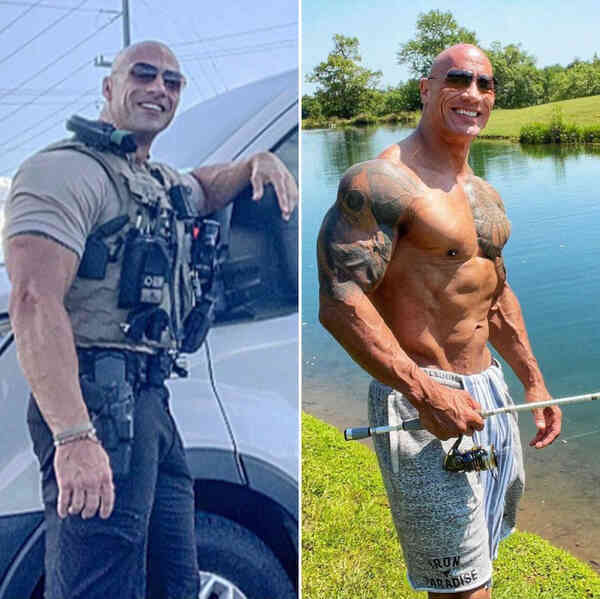 Anh cảnh sát có ngoại hình giống hệt The Rock khiến “bản chính chủ” cũng phải lên tiếng khen ngợi và mời đi nhậu - Ảnh 1. Anh cảnh sát có ngoại hình giống hệt The Rock khiến “bản chính chủ” cũng phải lên tiếng khen ngợi và mời đi nhậu - Ảnh 1.