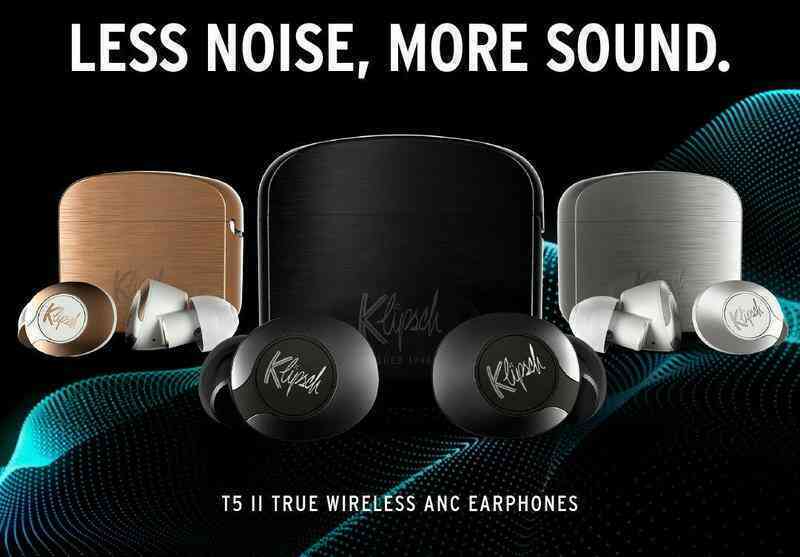 Klipsch trình làng tai nghe chống ồn T5 II True Wireless ANC