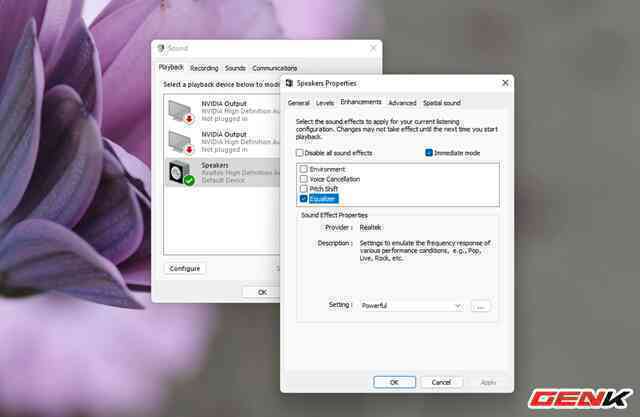 Những tinh chỉnh đơn giản giúp nâng cao trải nghiệm âm thanh trên máy tính Windows 10 - Ảnh 14. Những tinh chỉnh đơn giản giúp nâng cao trải nghiệm âm thanh trên máy tính Windows 10 - Ảnh 14.