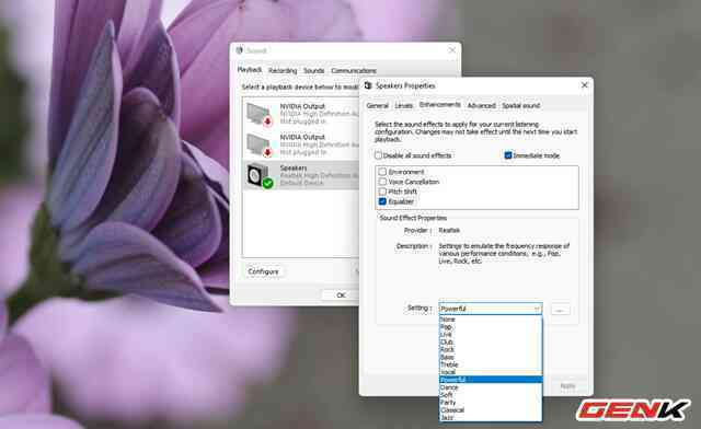 Những tinh chỉnh đơn giản giúp nâng cao trải nghiệm âm thanh trên máy tính Windows 10 - Ảnh 15. Những tinh chỉnh đơn giản giúp nâng cao trải nghiệm âm thanh trên máy tính Windows 10 - Ảnh 15.