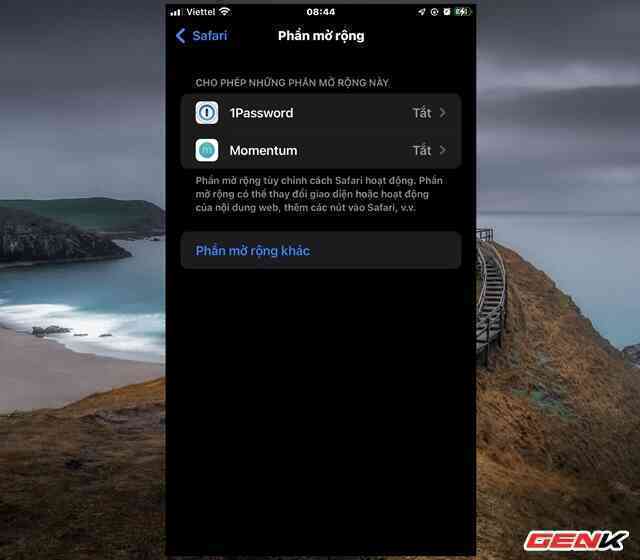 Cách cài đặt thêm tiện ích mở rộng cho Safari trên iOS 15 - Ảnh 6. Cách cài đặt thêm tiện ích mở rộng cho Safari trên iOS 15 - Ảnh 6.