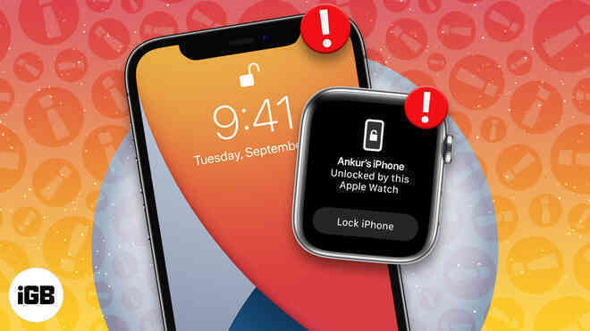 Tính năng mở khóa bằng Apple Watch thay cho Face ID trên iPhone 13 gặp lỗi