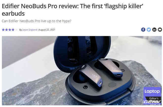 Đánh giá Edifier NeoBuds Pro: Kẻ tự xưng flagship-killer thị trường True Wireless, gọi vốn nửa triệu Đô - Ảnh 2. Đánh giá Edifier NeoBuds Pro: Kẻ tự xưng flagship-killer thị trường True Wireless, gọi vốn nửa triệu Đô - Ảnh 2.