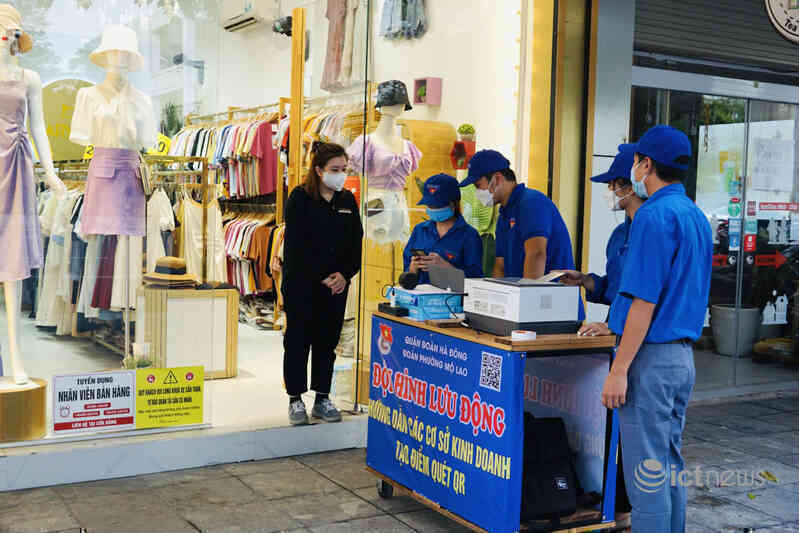 Hà Nội chỉ còn 1 xã không có lượt quét mã QR phát sinh trong ngày