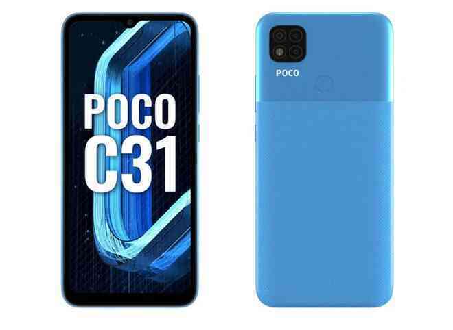 POCO C31 ra mắt: Helio G35, pin 5000mAh, kháng nước, giá từ 2.8 triệu đồng