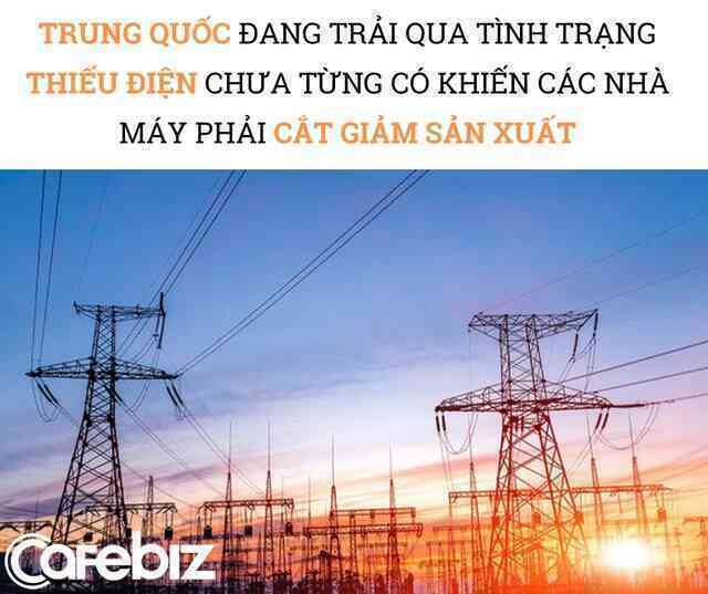 Trung Quốc ‘thiếu điện’, thế giới đón cú sốc ‘thiếu đủ thứ’: Các nhà máy chỉ hoạt động 3 ngày/tuần, có nơi tạm đóng cửa, chuỗi cung ứng toàn cầu trở thành mớ hỗn độn - Ảnh 2.