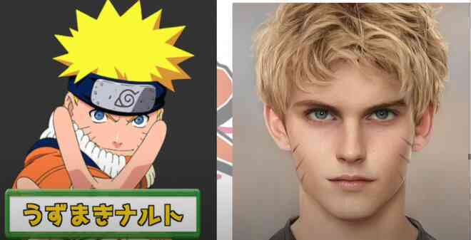 Youtuber dùng AI hô biến nhân vật trong Naruto thành người thật: Sasuke đẹp trai chuẩn soái ca, Naruto y hệt 